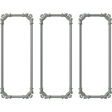 Ekena Millwork 28-in. W x 72-in. H Devon Rope Panel Moulding Kit Triple Panel PMLKDE28X72C